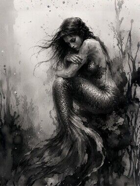 Beautiful Mermaid Print